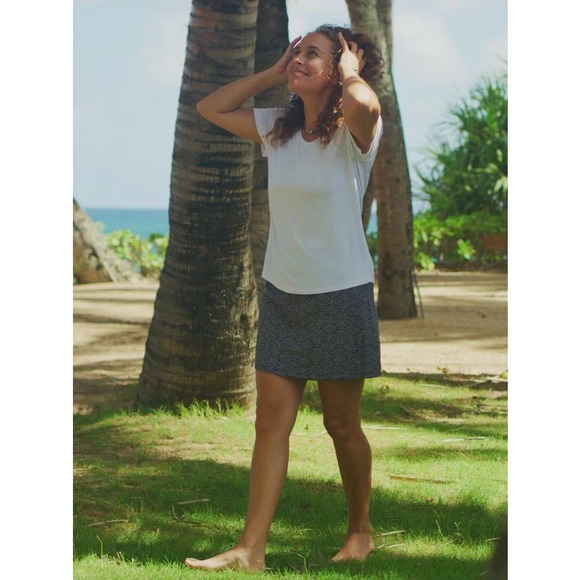 Ripskirt XL Black Patterned Mini Skirt For Beach Vacation, Poolside - Picture 2 of 8